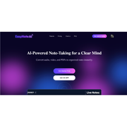 EasyNote AI – Smart Note-Taking & Study Companion